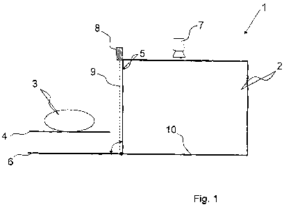 A single figure which represents the drawing illustrating the invention.